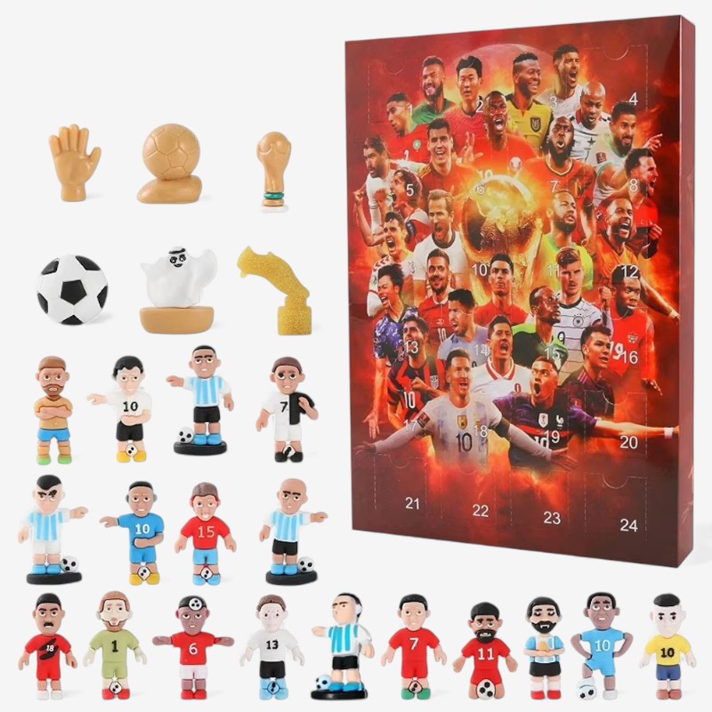 Adventskalender Fußball Set für Fans 0