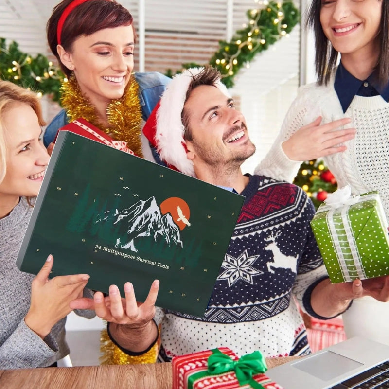 Adventskalender mit Survival-Kit 1