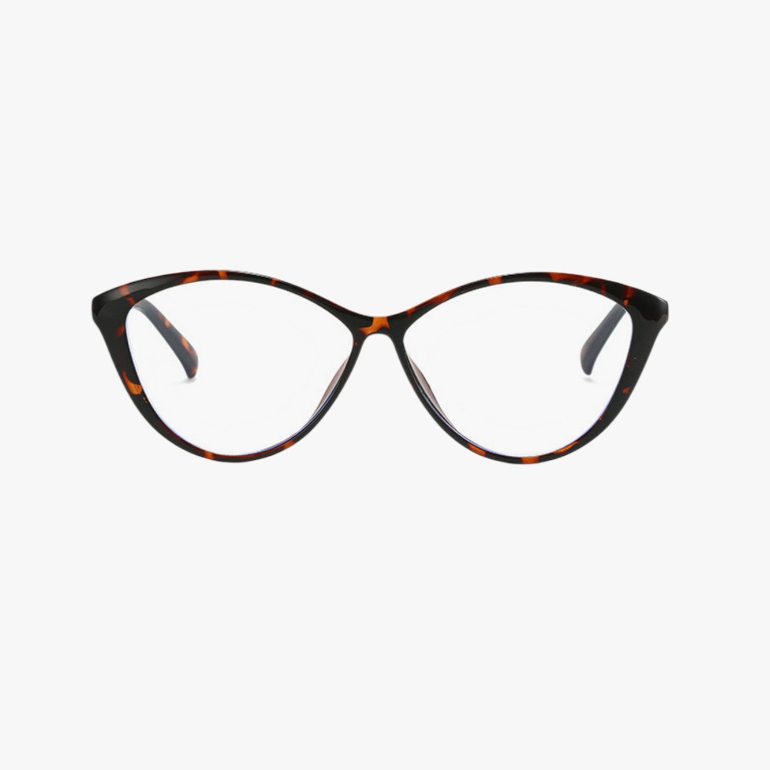 Clara | Retro-Brille mit leo Print Rahmen