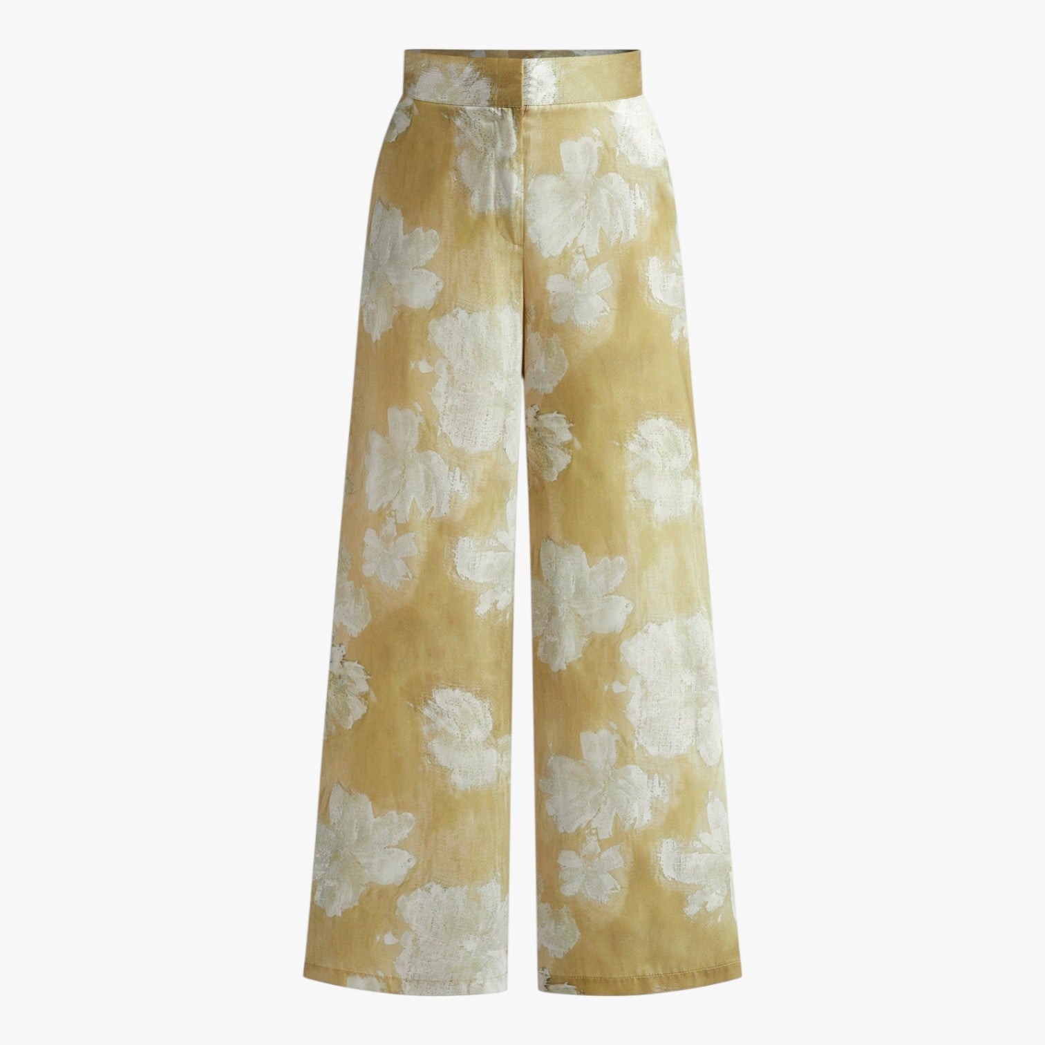 Ysabelle | Gerade Hosen mit romantischem Blumenmuster
