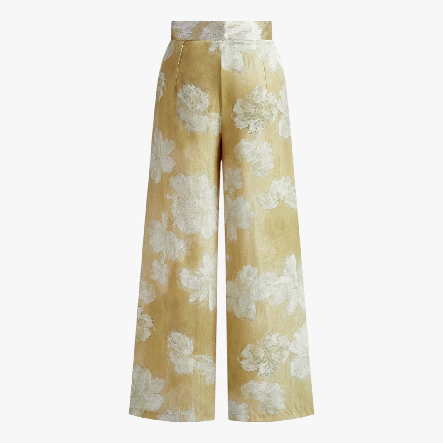 Ysabelle | Gerade Hosen mit romantischem Blumenmuster