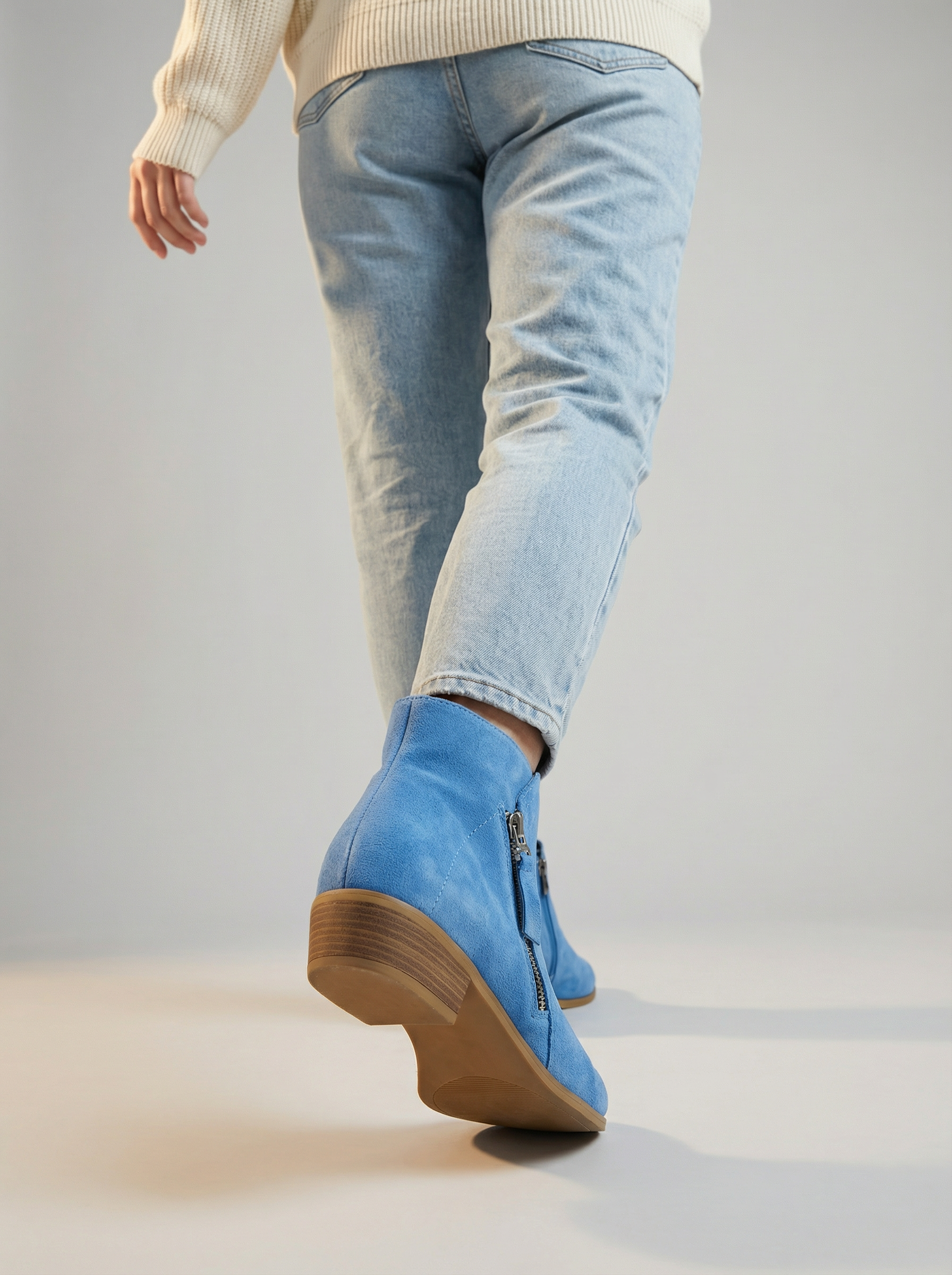 Bridget | Damen Stiefeletten Schwarz Mit Absatz