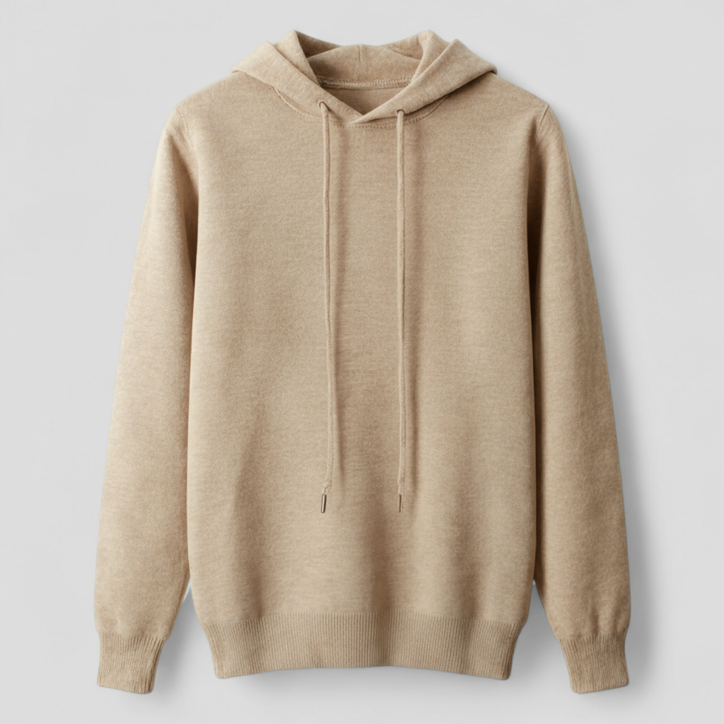 Ace | Merinowoll Kapuzenpullover - Weichheit und Atmungsaktivität das ganze Jahr über