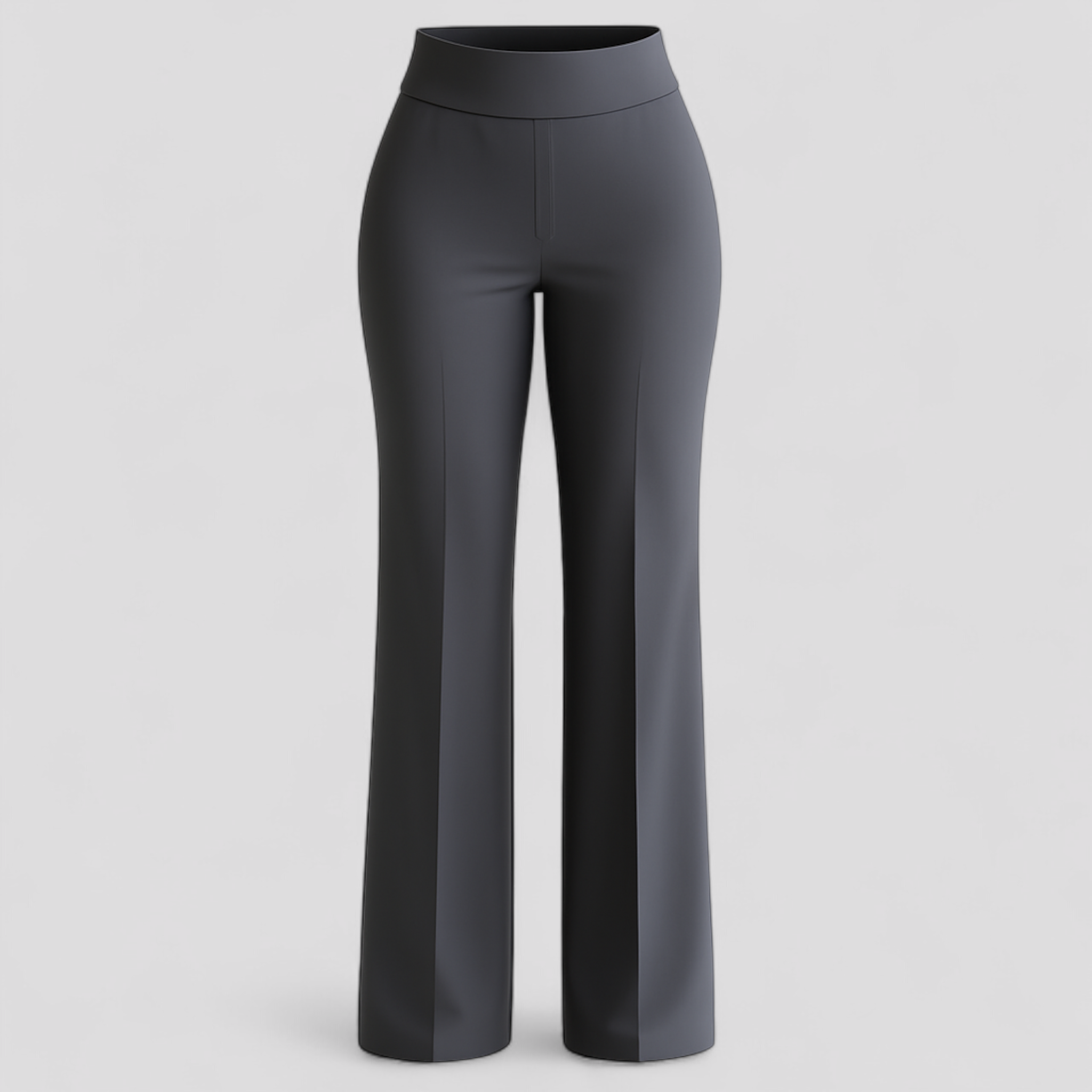 Bequeme Stoffhose Damen mit Hoher Taille 0