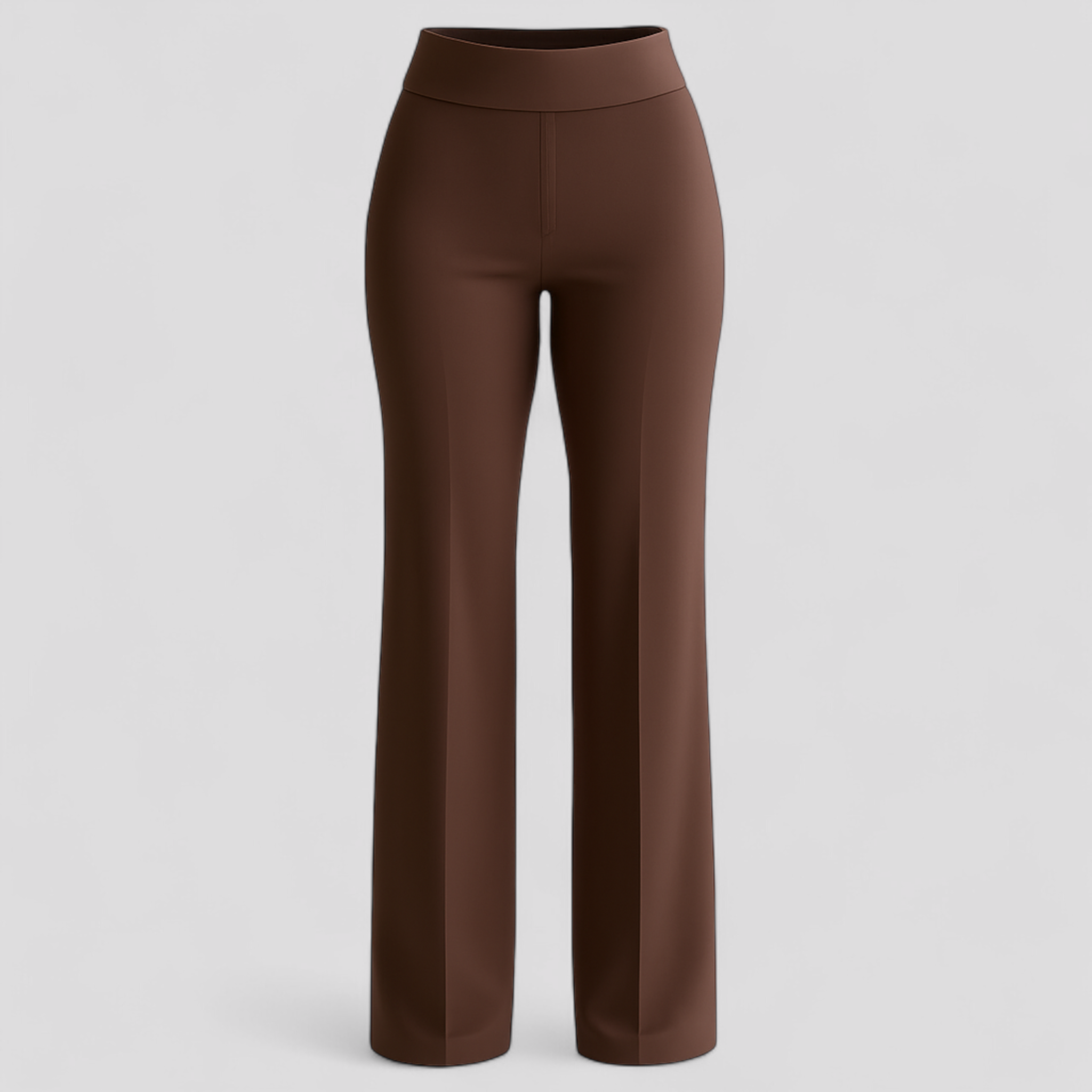 Bequeme Stoffhose Damen mit Hoher Taille 2