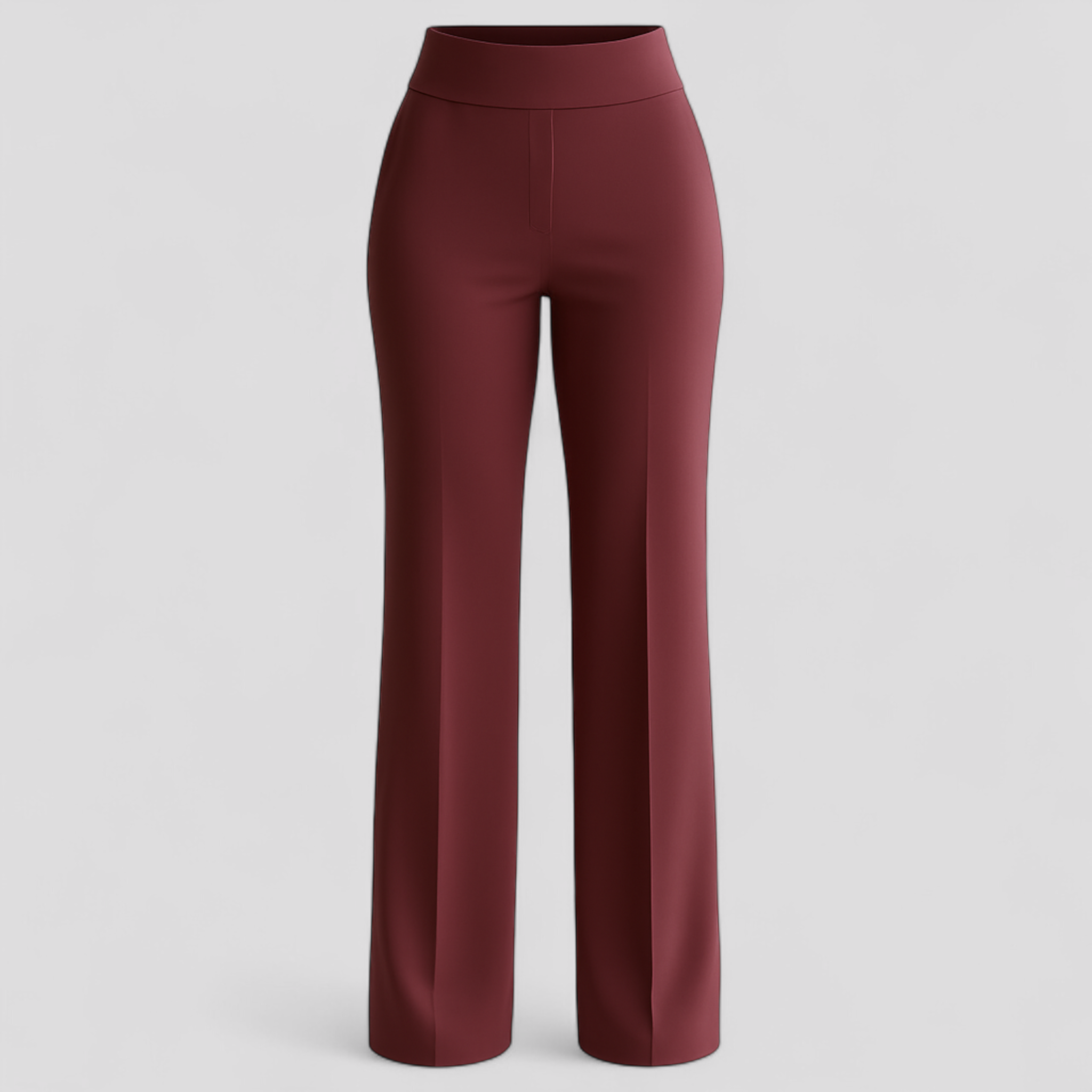Bequeme Stoffhose Damen mit Hoher Taille 4