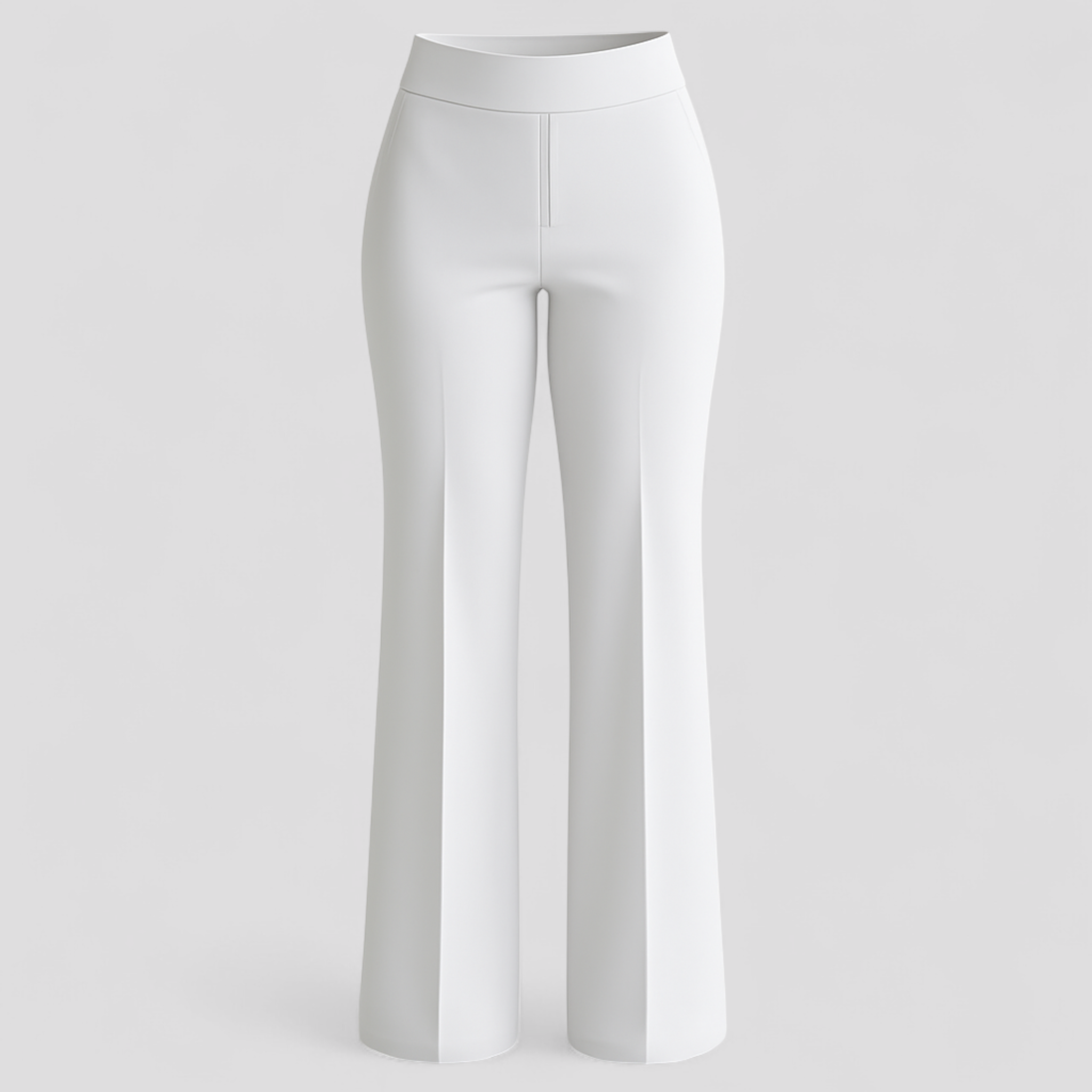 Bequeme Stoffhose Damen mit Hoher Taille 5