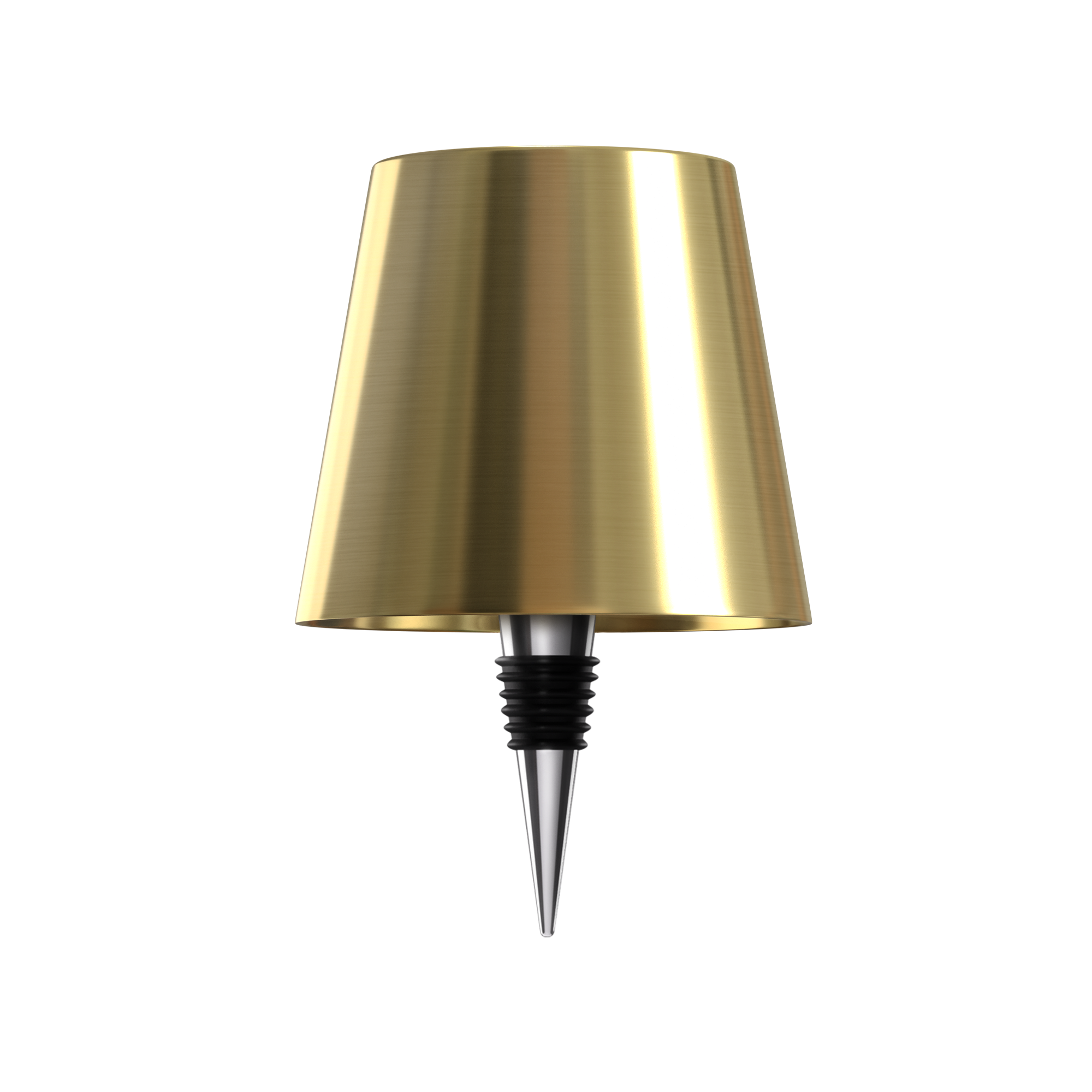 Drahtlose Flaschenlampe - Tragbare und Stilvolle Beleuchtung - Gold - ARIA - Drahtlose Flaschenlampe - Tragbare und Stilvolle Beleuchtung - €25 - Concept Neurenberg