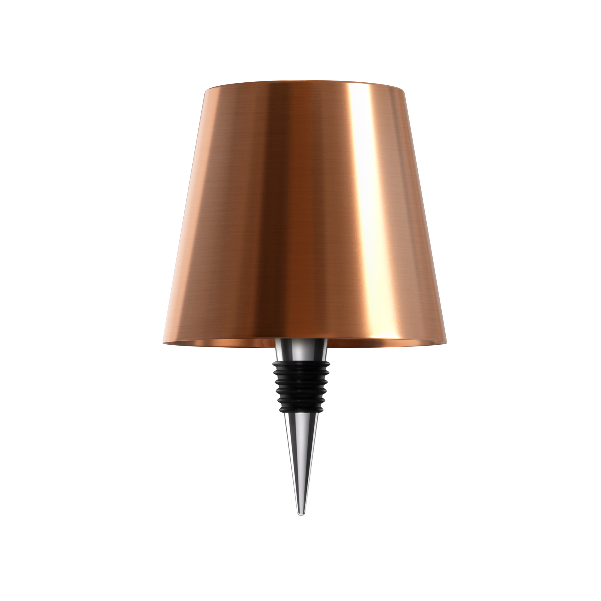 Drahtlose Flaschenlampe - Tragbare und Stilvolle Beleuchtung - Roségold - ARIA - Drahtlose Flaschenlampe - Tragbare und Stilvolle Beleuchtung - €25 - Concept Neurenberg