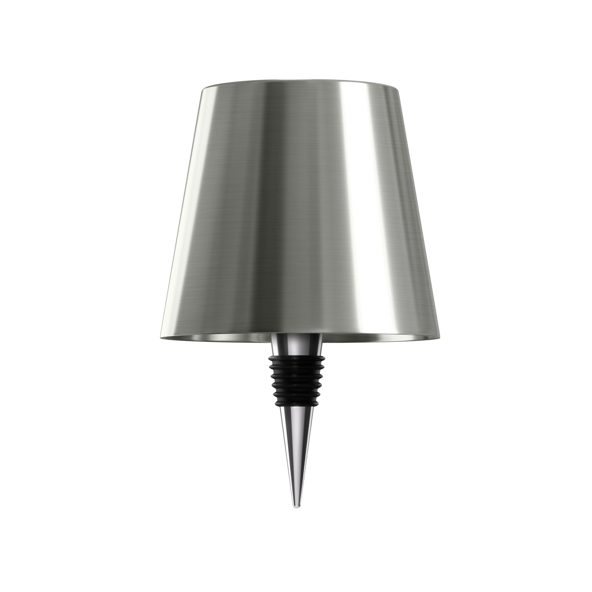 Drahtlose Flaschenlampe - Tragbare und Stilvolle Beleuchtung - Silber - ARIA - Drahtlose Flaschenlampe - Tragbare und Stilvolle Beleuchtung - €25 - Concept Neurenberg