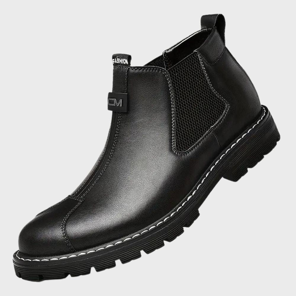 Herren-Wanderschuhe - Trocken und bequem - Schwarz - Henrik | Herren-Wanderschuhe - Trocken und bequem- €25 - Concept Frankfurt