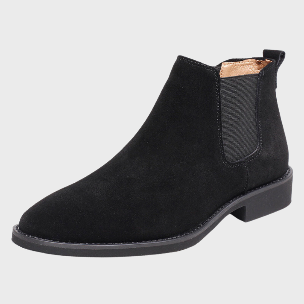 Herrenstiefel - Müheloses Gleiten - Schwarz - Pieter | Herrenstiefel - Müheloses Gleiten- €25 - Concept Frankfurt