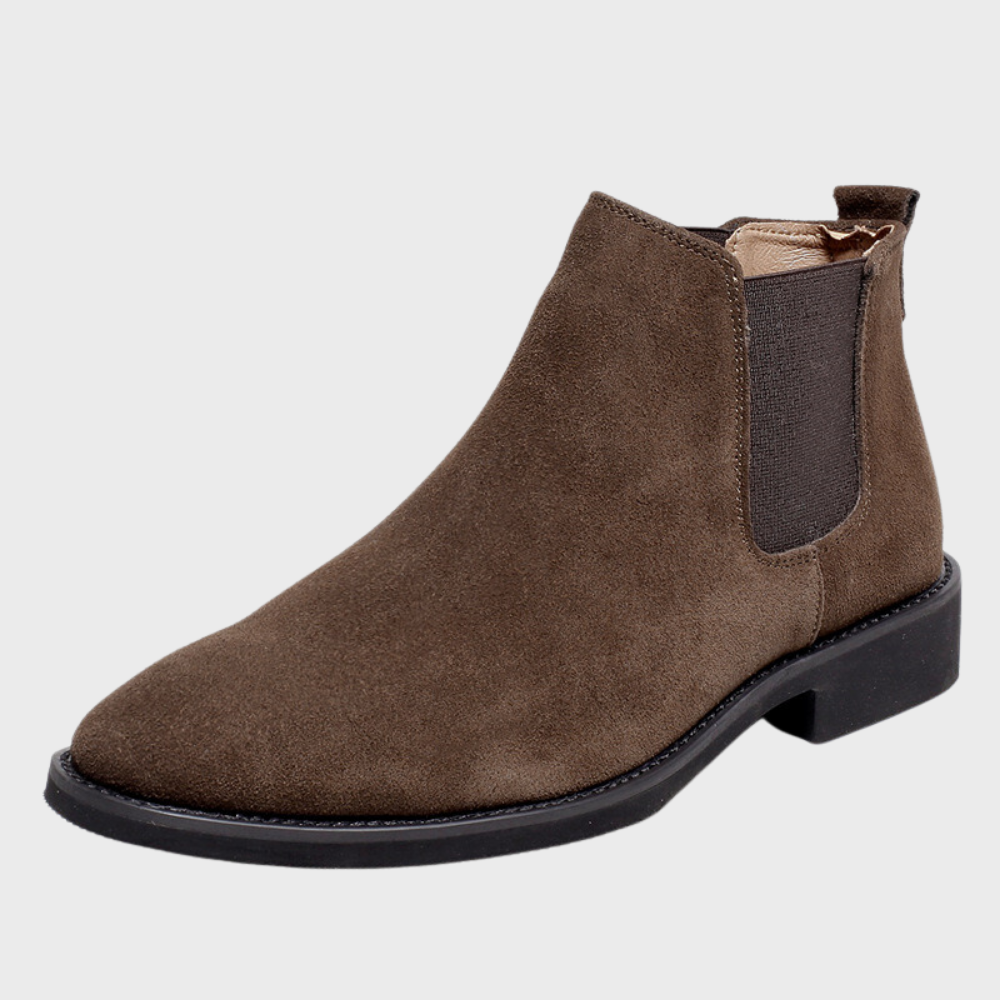 Herrenstiefel - Müheloses Gleiten - Khaki - Pieter | Herrenstiefel - Müheloses Gleiten- €25 - Concept Frankfurt