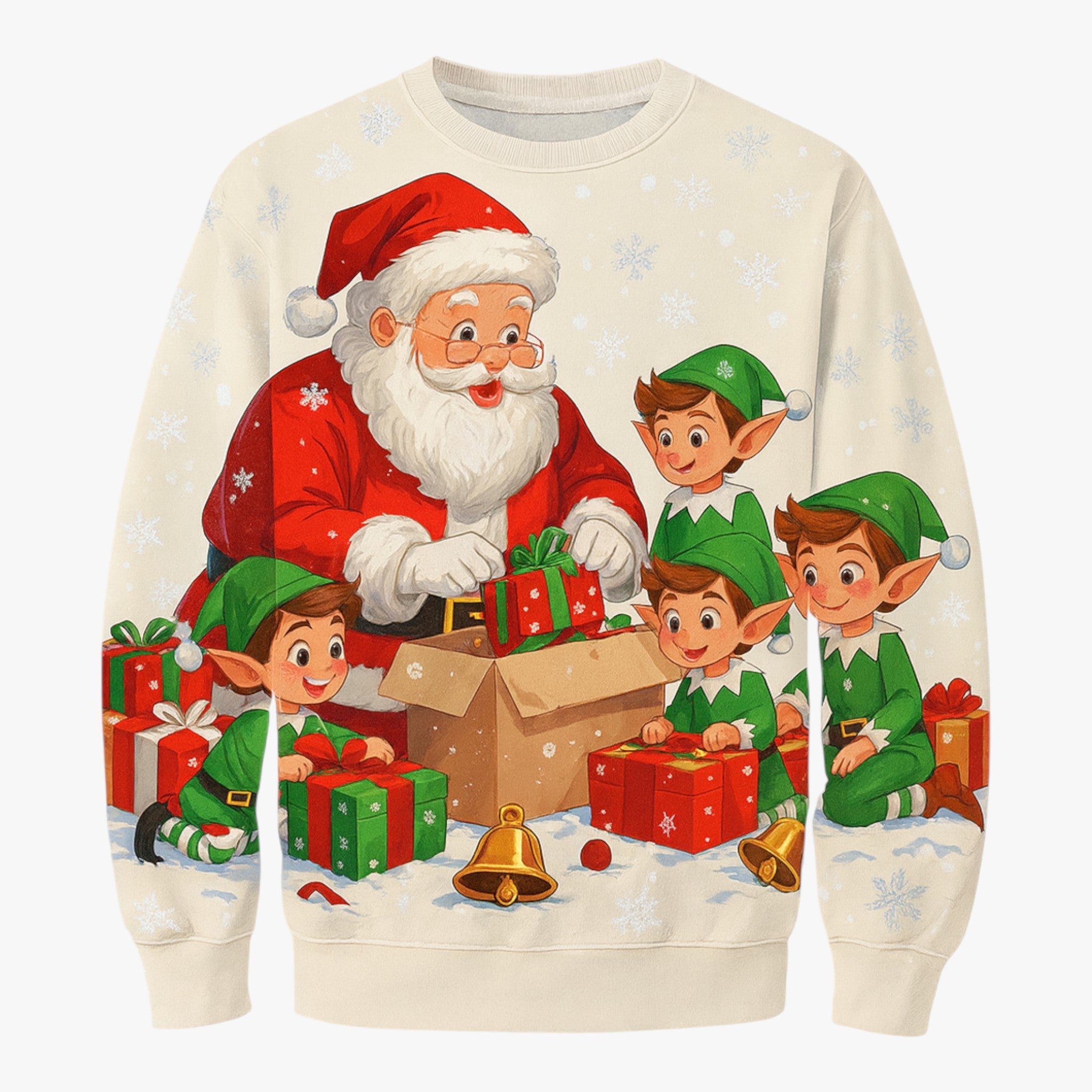 Modischer unisex Weihnachts-Pullover für Herren – Perfekt für die Feiertage