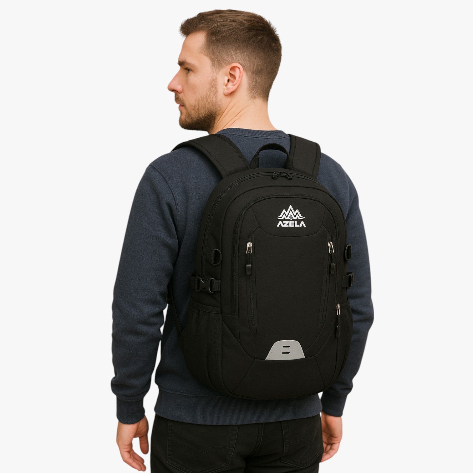 Zaiden | Wasserdichter Rucksack aus Nylon für Wanderungen und Reisen