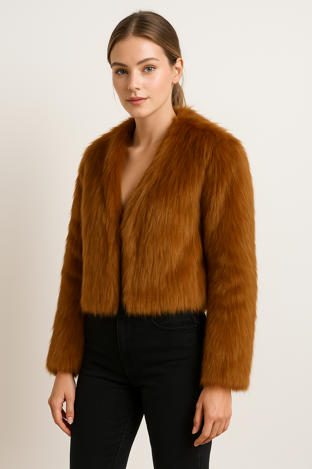 Stella | Kunstpelzjacke – Warm und stilvoll in der Stadt