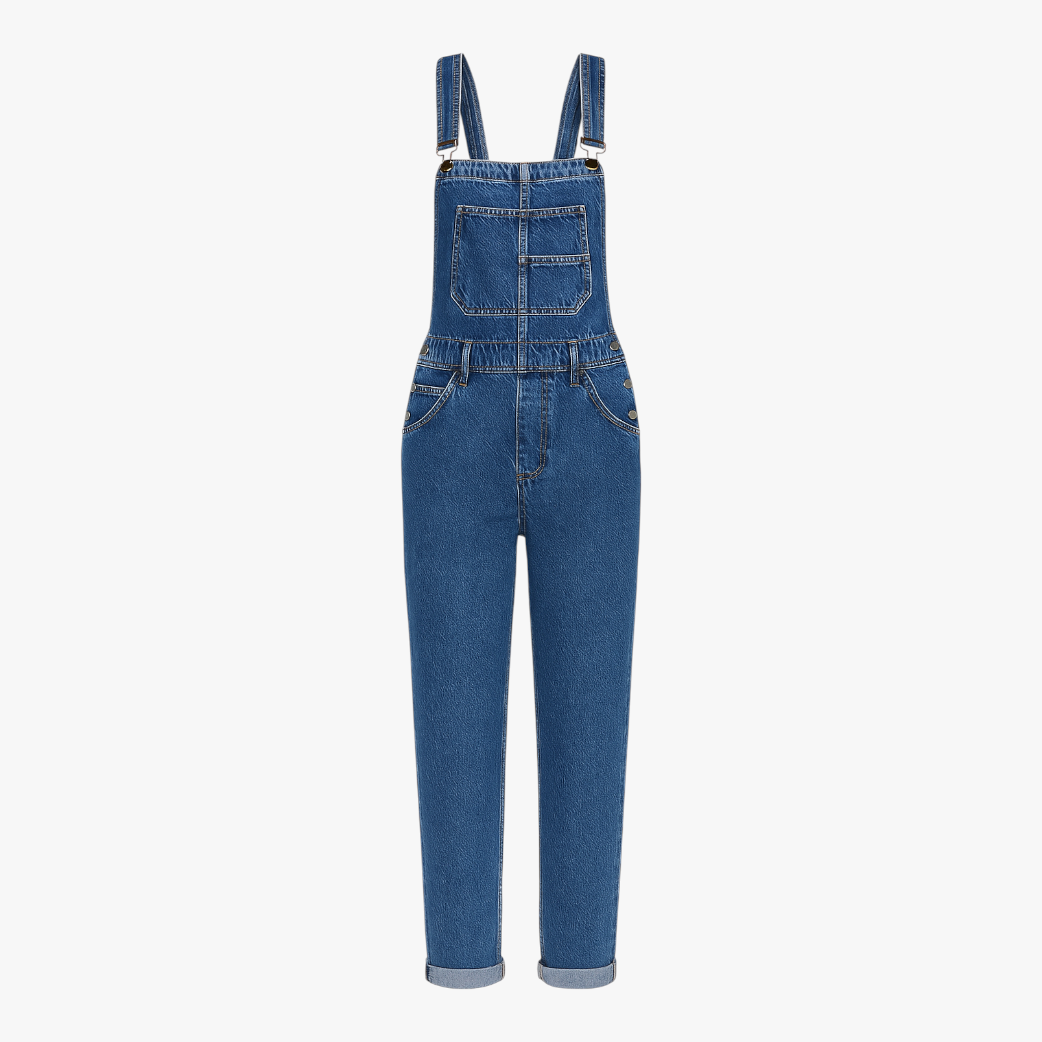 Leni  | Bequem & Stylisch Lässiger Denim Jumpsuit