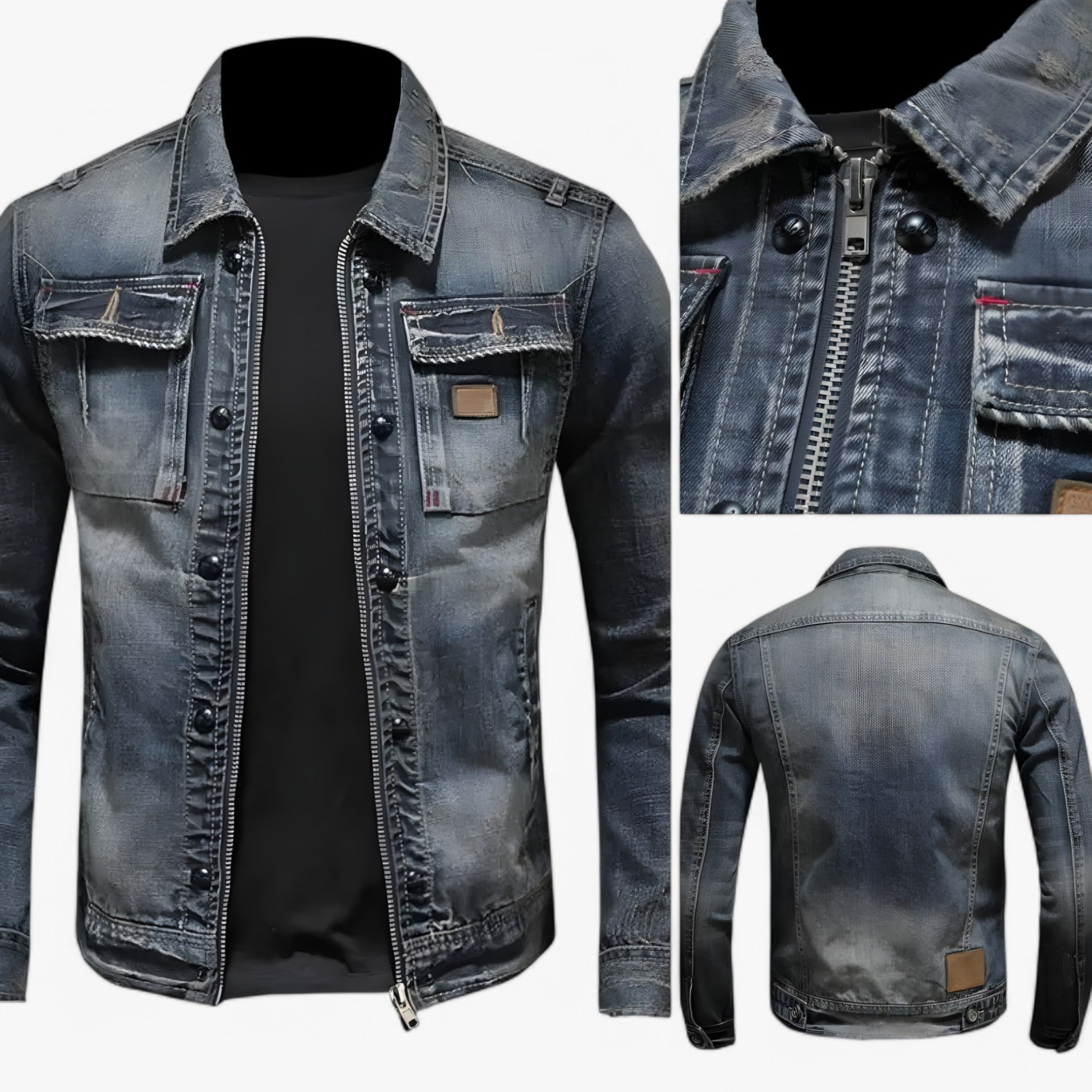 Allan | Stilvolle Denim-Jacke