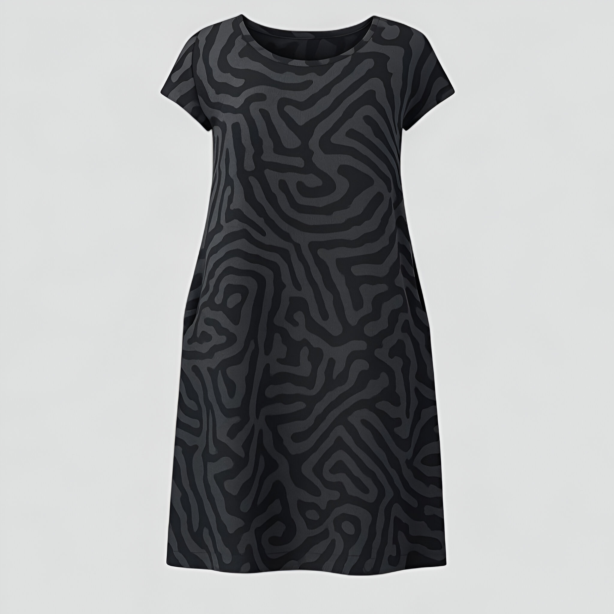 Damen A-Linien Sommerkleid Elegantes Design 1