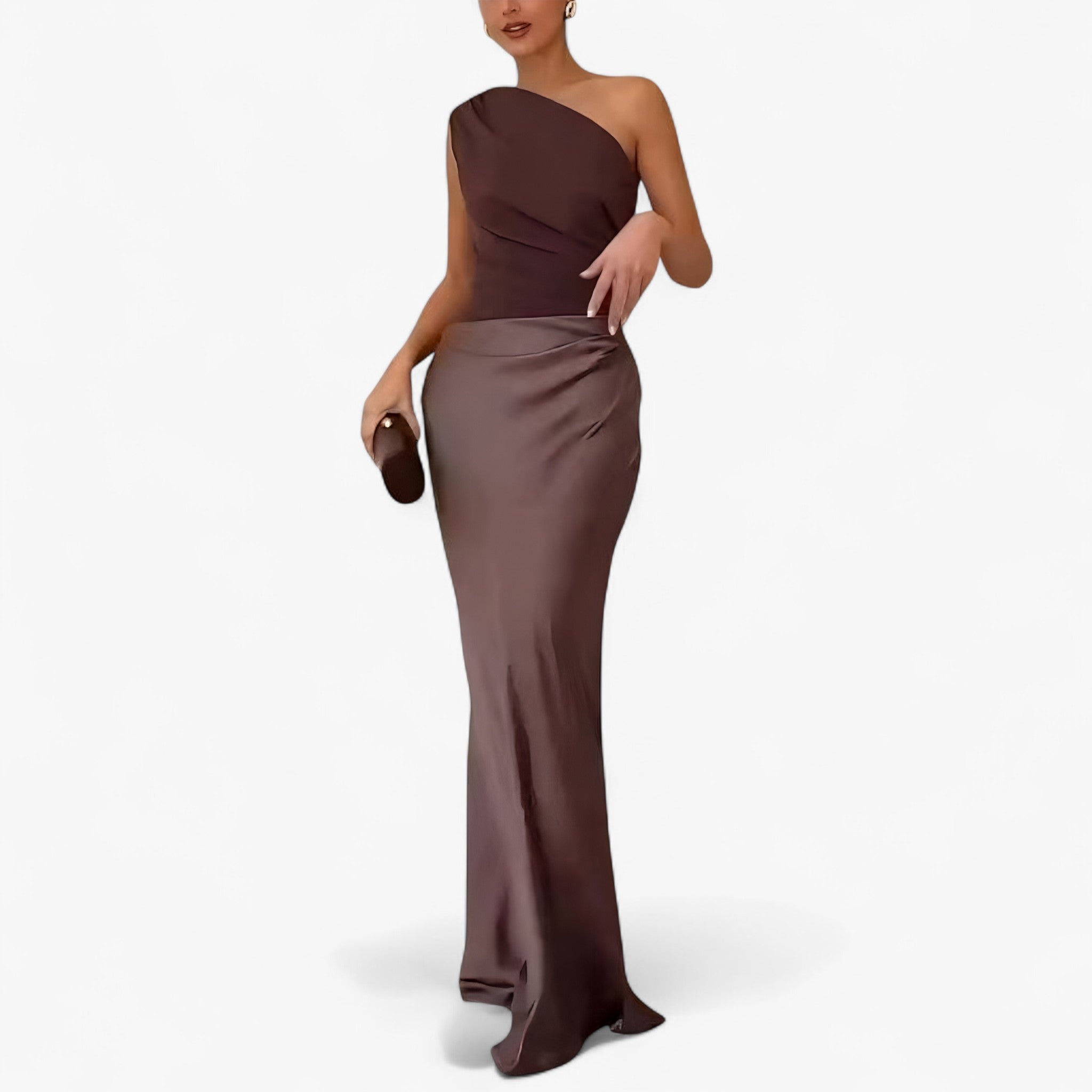 Damen Asymmetrisches Maxikleid für Festliche Anlässe 1