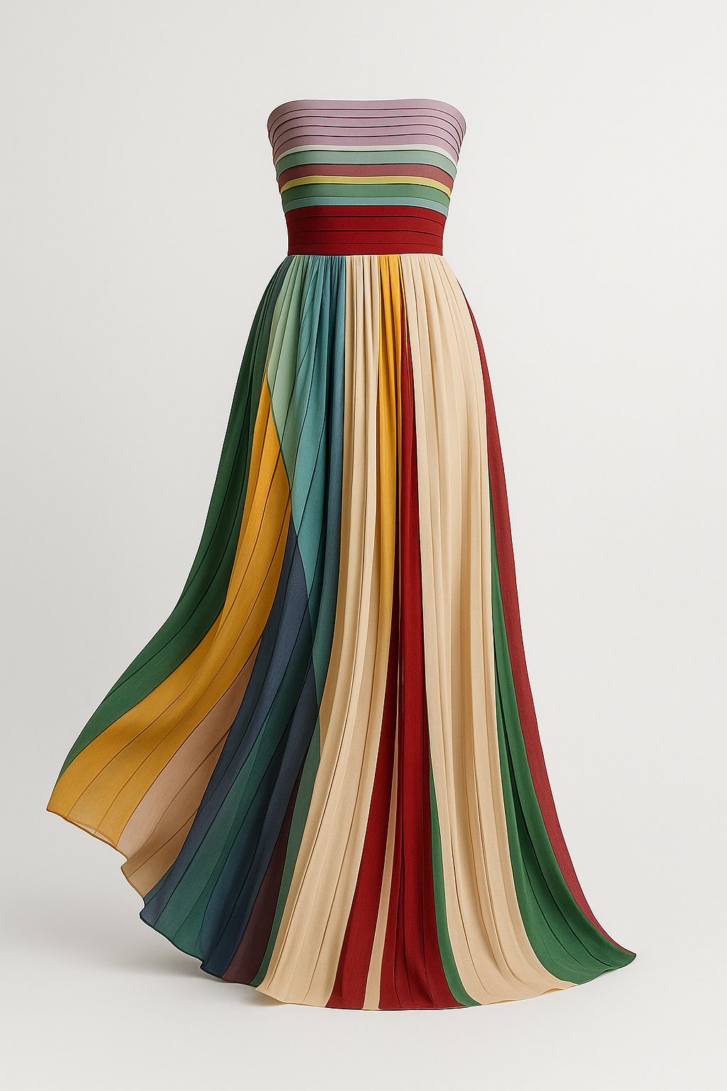 Damen Bequemes Sommerkleid Multicolor 0