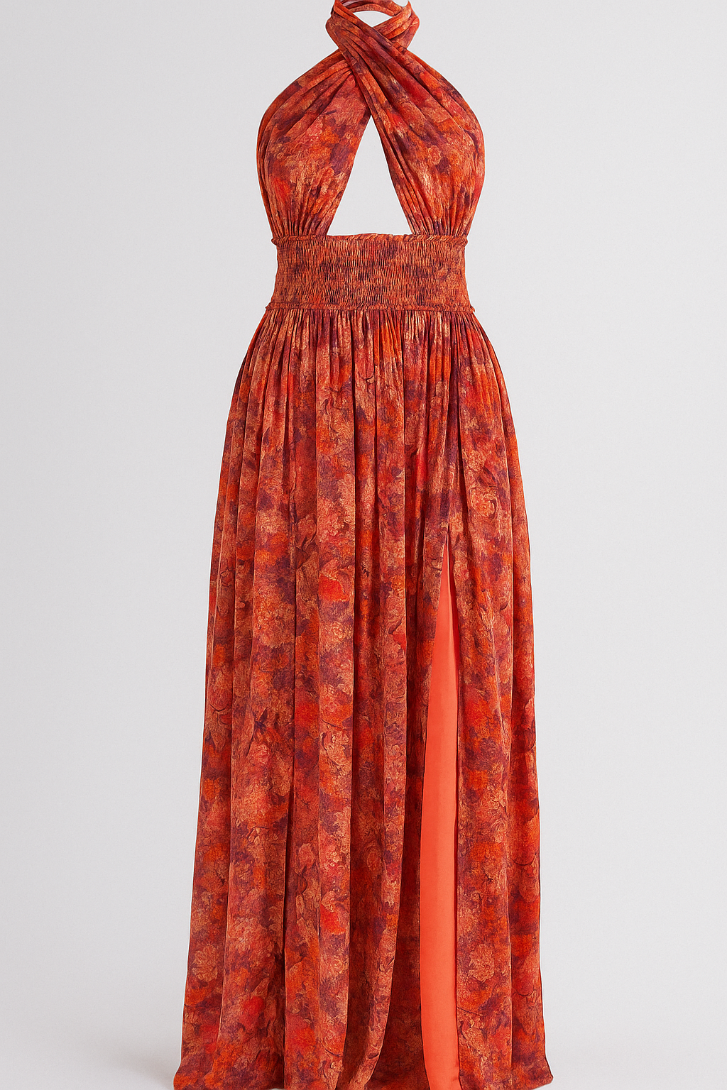Damen Blumen Maxi Kleid für den Sommer 0