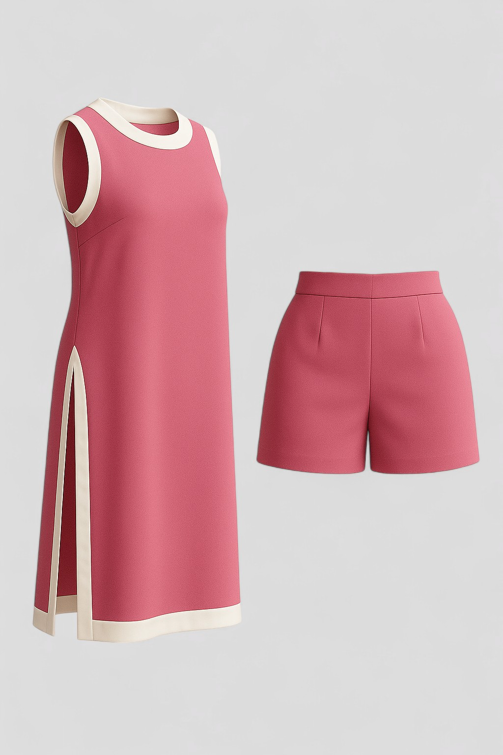 Damen Boho Color Block Sommer Outfit 1