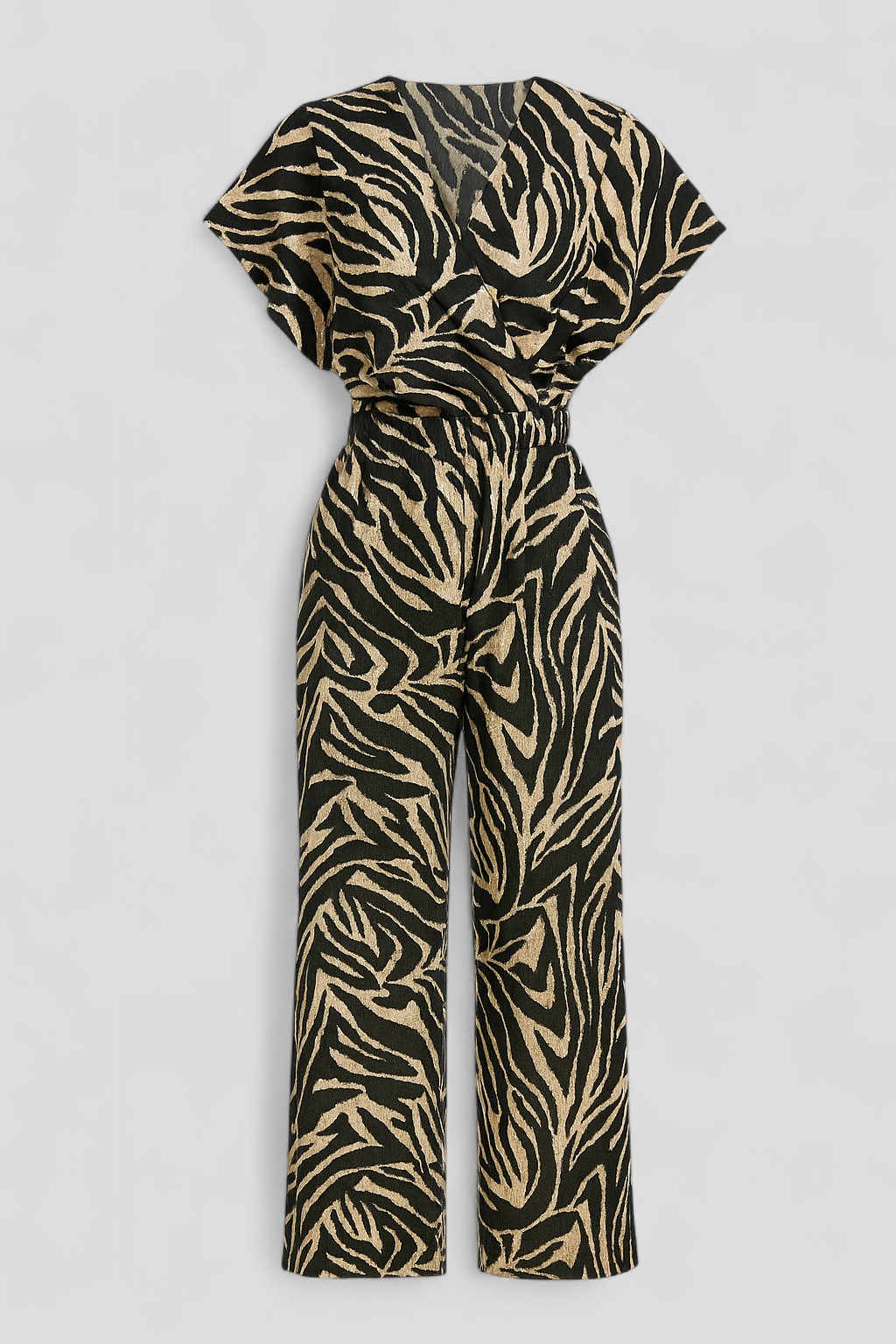 Damen Elegante Tuta mit Pantermotiv 1