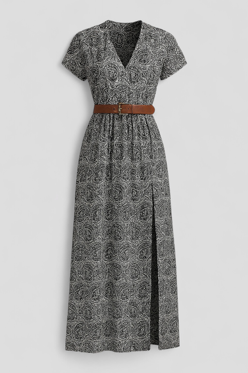 Damen Elegantes Sommerkleid Maxi Kleid 2