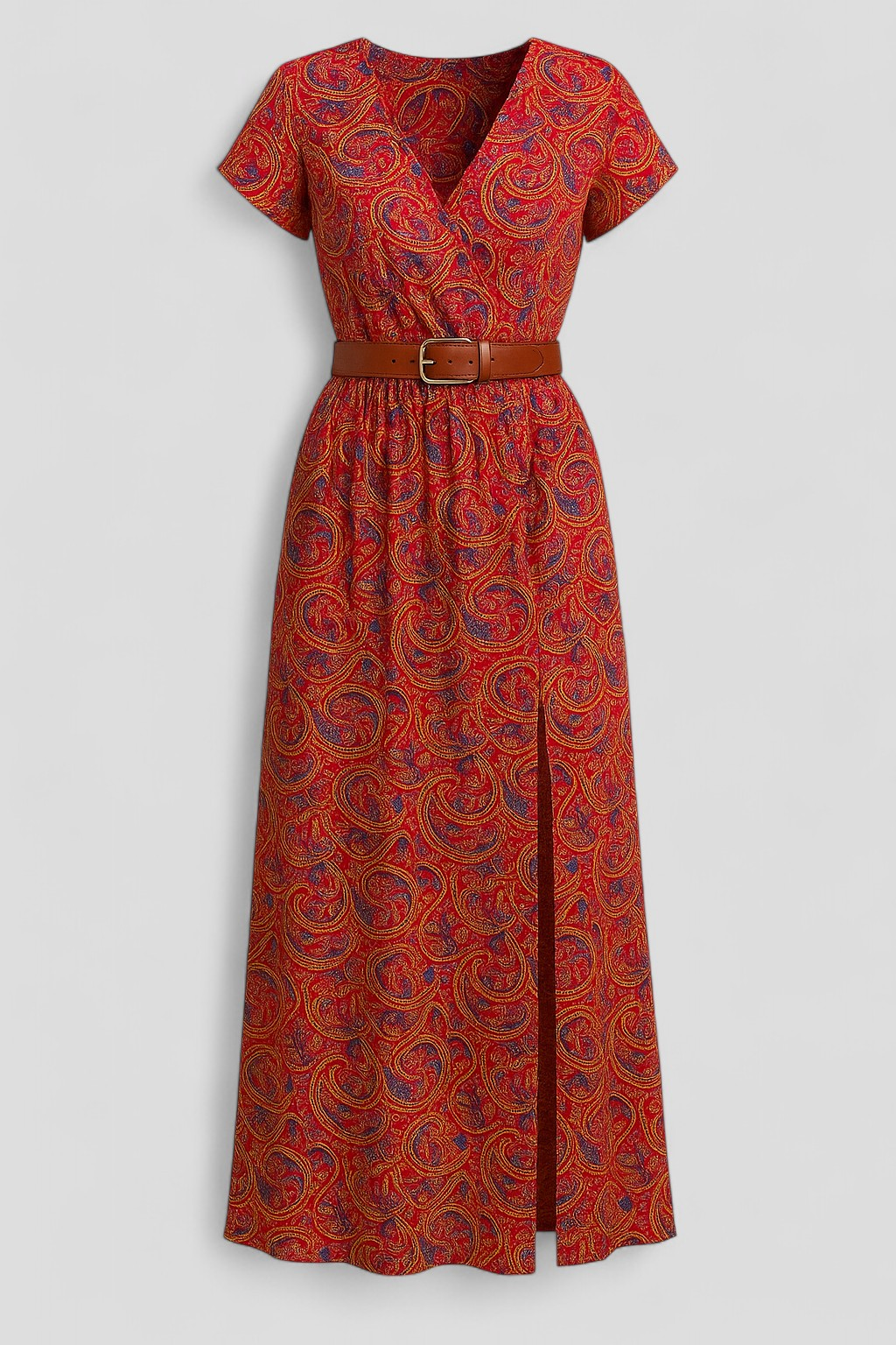 Damen Elegantes Sommerkleid Maxi Kleid 3