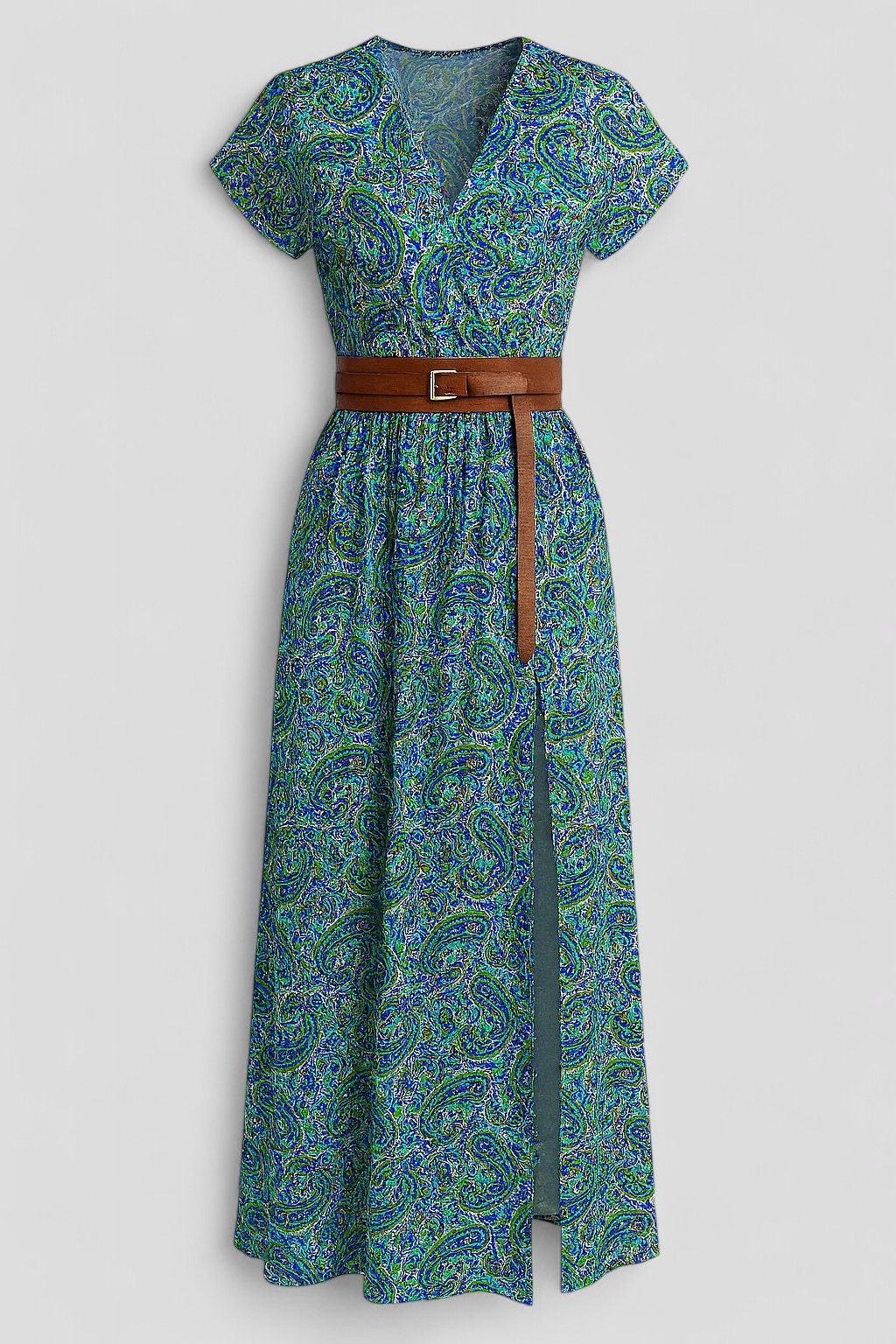 Damen Elegantes Sommerkleid Maxi Kleid 5