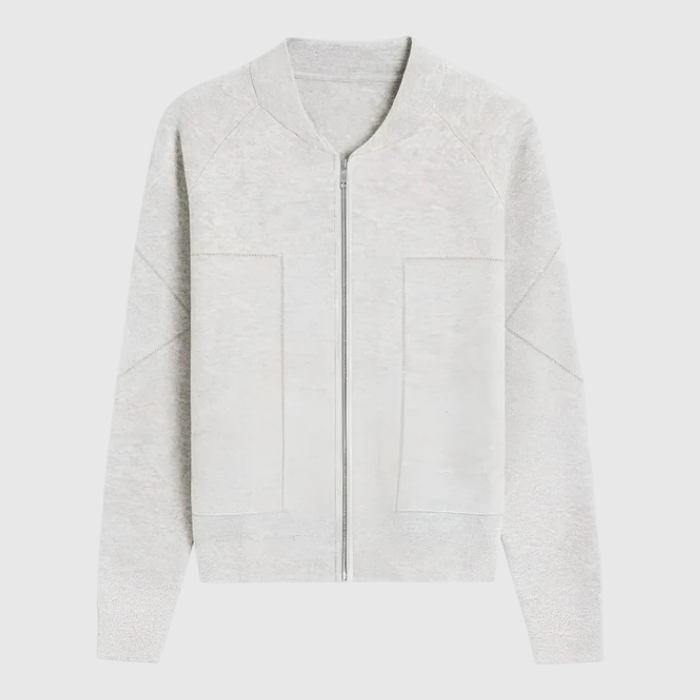 Damen Leichte Stilvolle Jacke mit Reißverschluss 1