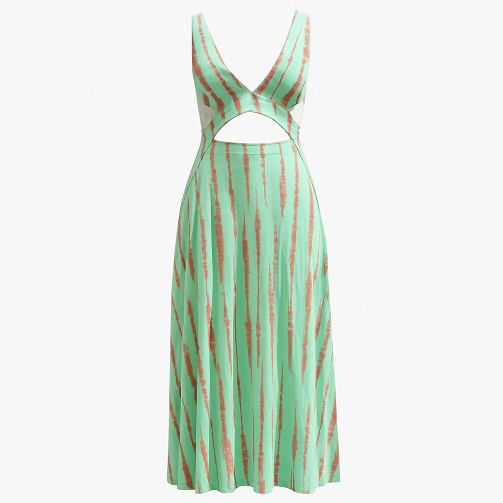 Damen Maxi Kleid mit Cut-Outs für Sommer 0