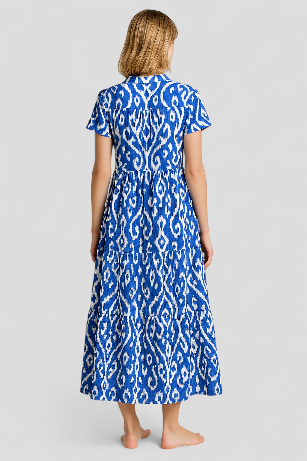 Damen Maxi Kleid mit Taschen für Sommer 5