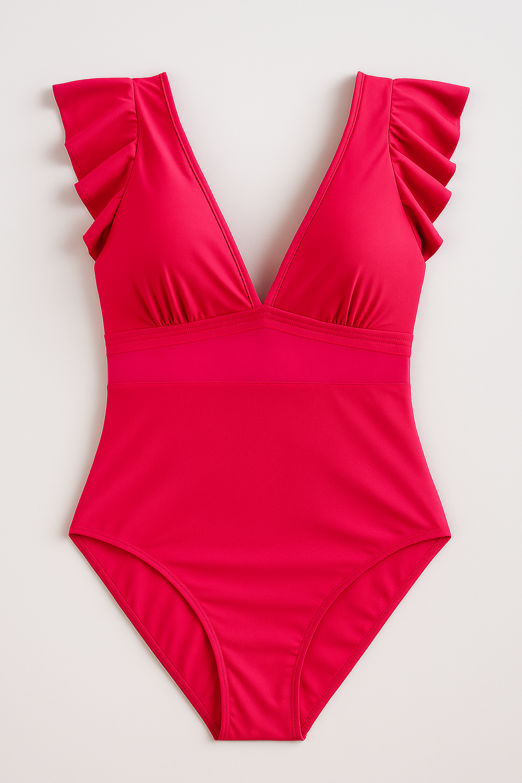 Damen Sexy Badeanzug mit Netzdetails 1