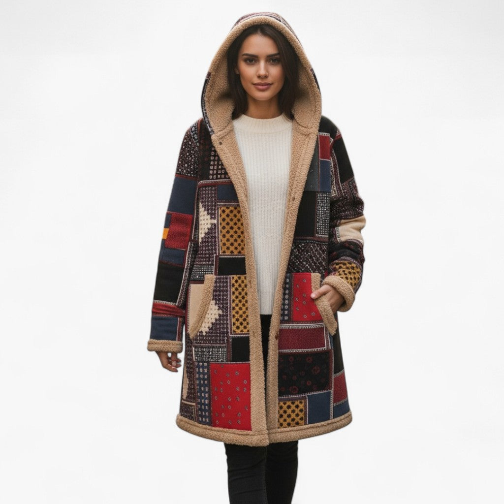 Damen Warmer Winterparka mit Weichem Futter 8