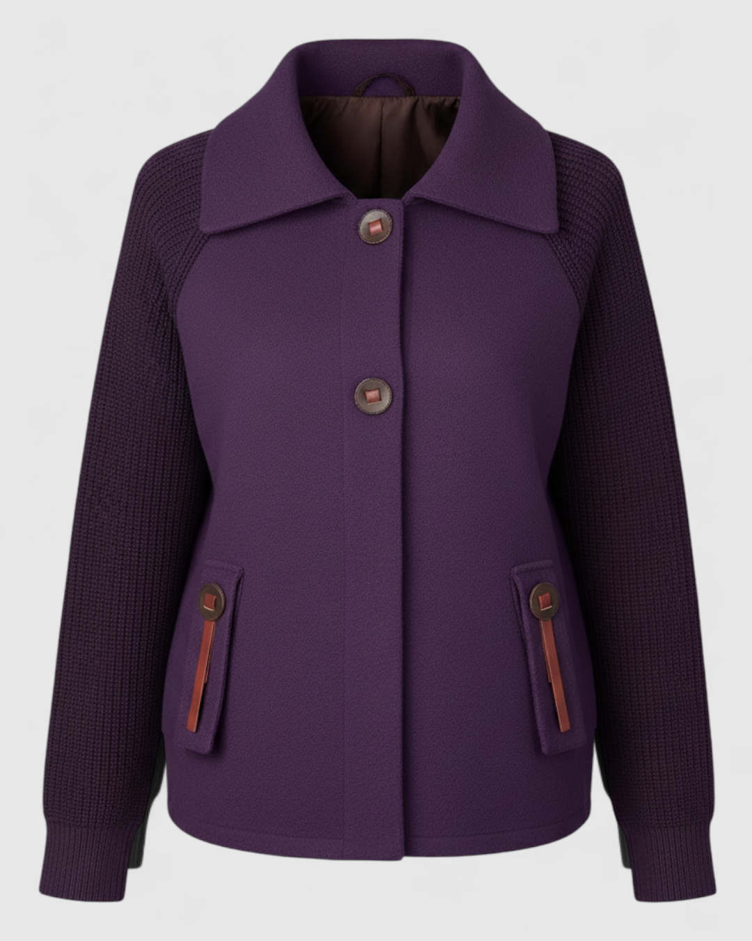 Damen Winterjacke Mit Hohem Kragen 10