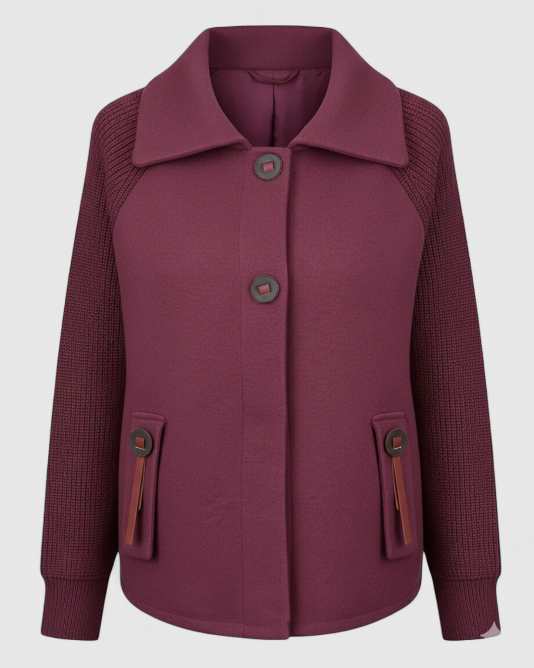 Damen Winterjacke Mit Hohem Kragen 5