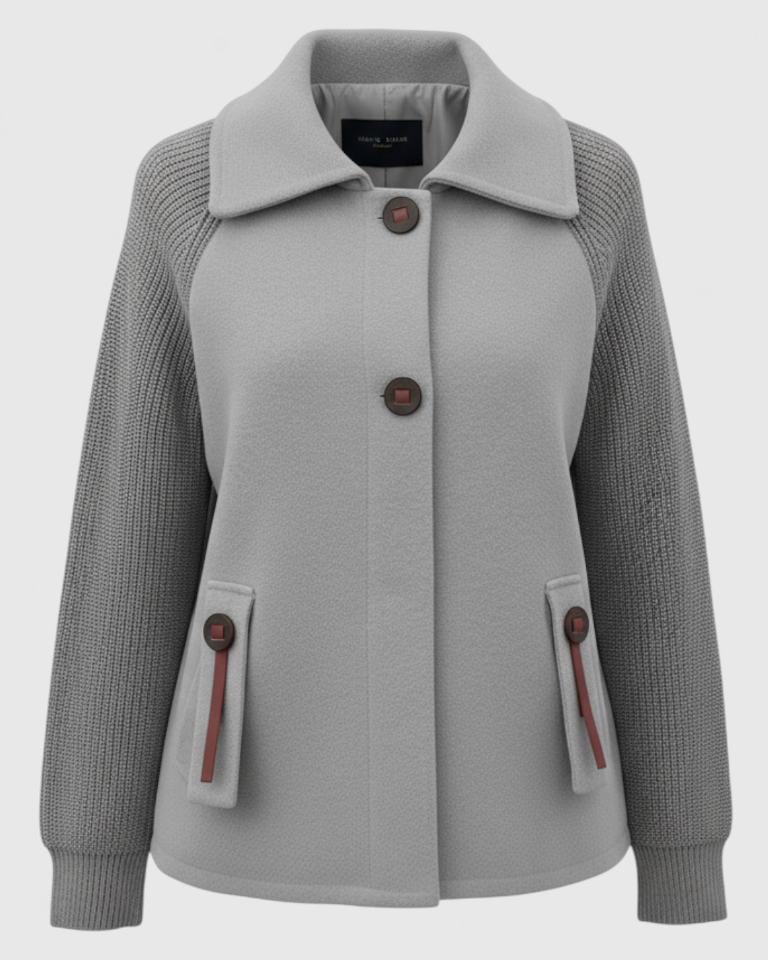Damen Winterjacke Mit Hohem Kragen 8