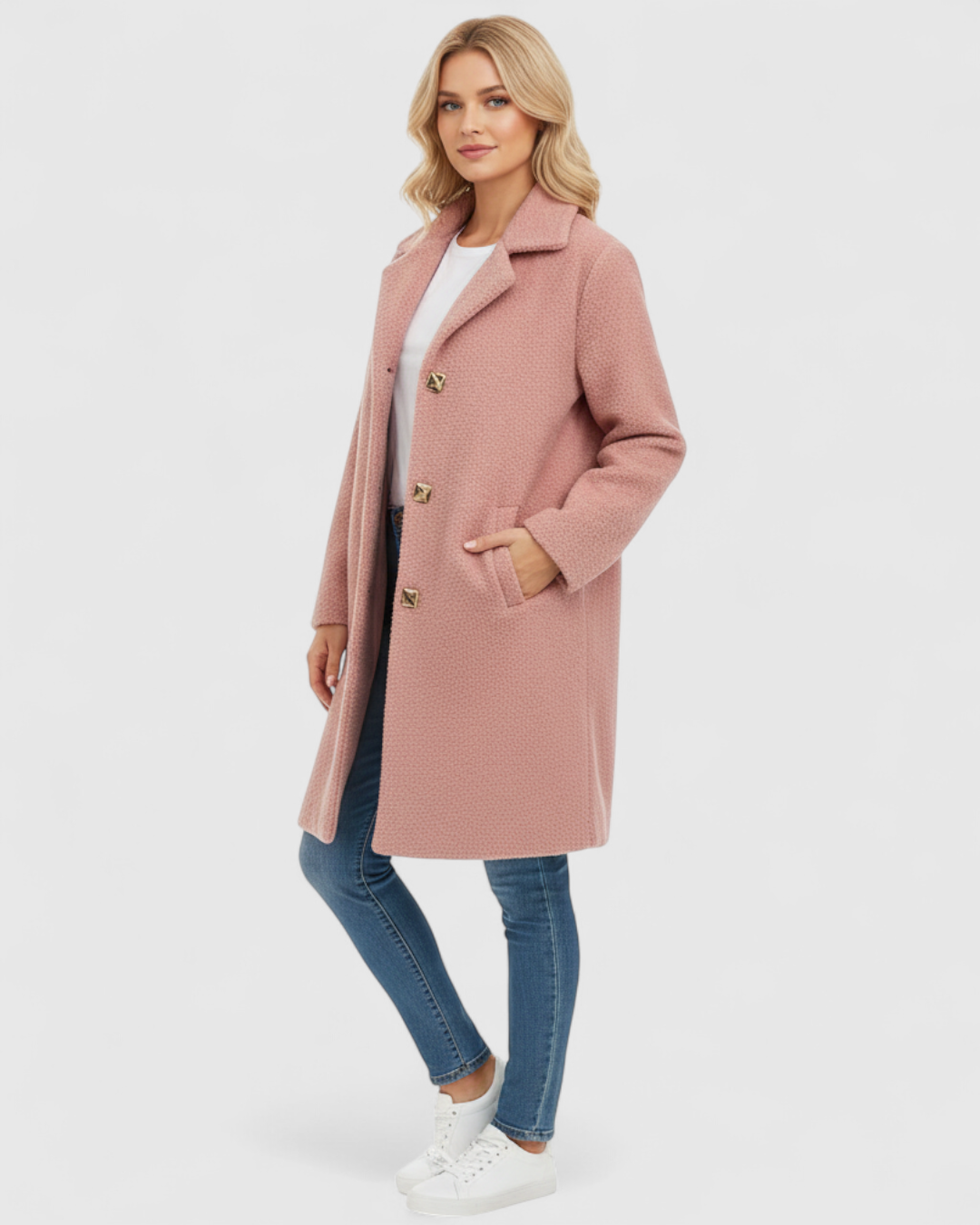Damen Winterjacke mit Klassischem Design 8