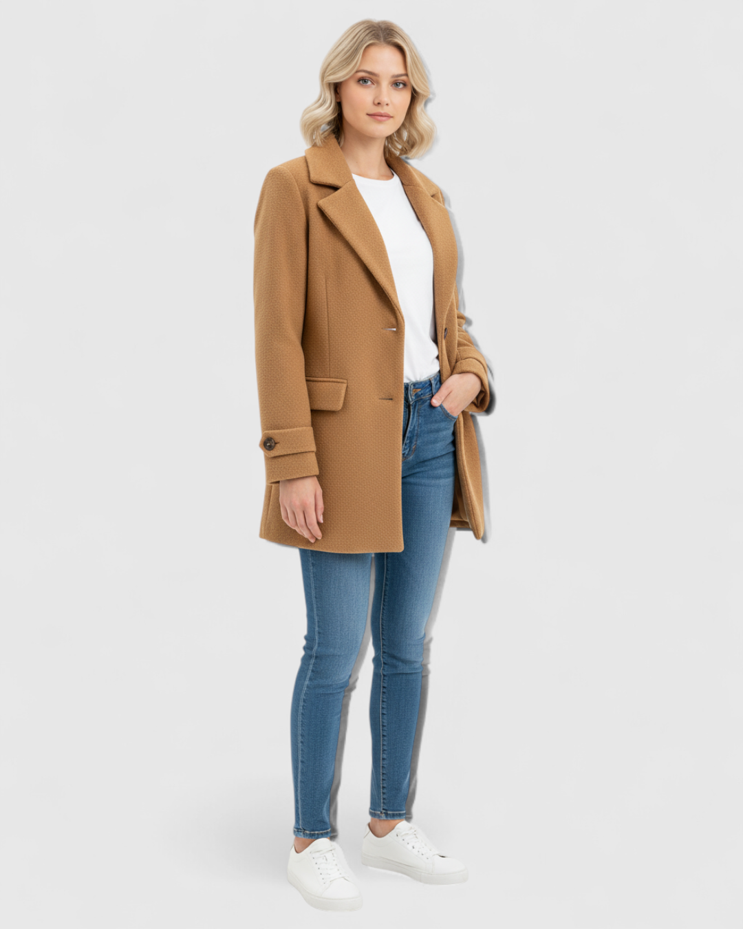 Elegante Damenjacke mit Tailored Kragen 4