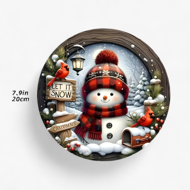 Eleganter Acryl-Kranz für Tischdekoration 1