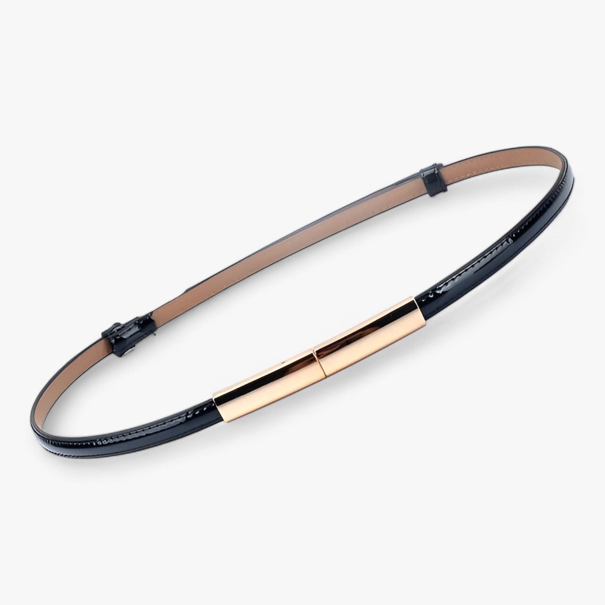 Eleganter Ledergürtel für Herren und Damen 0