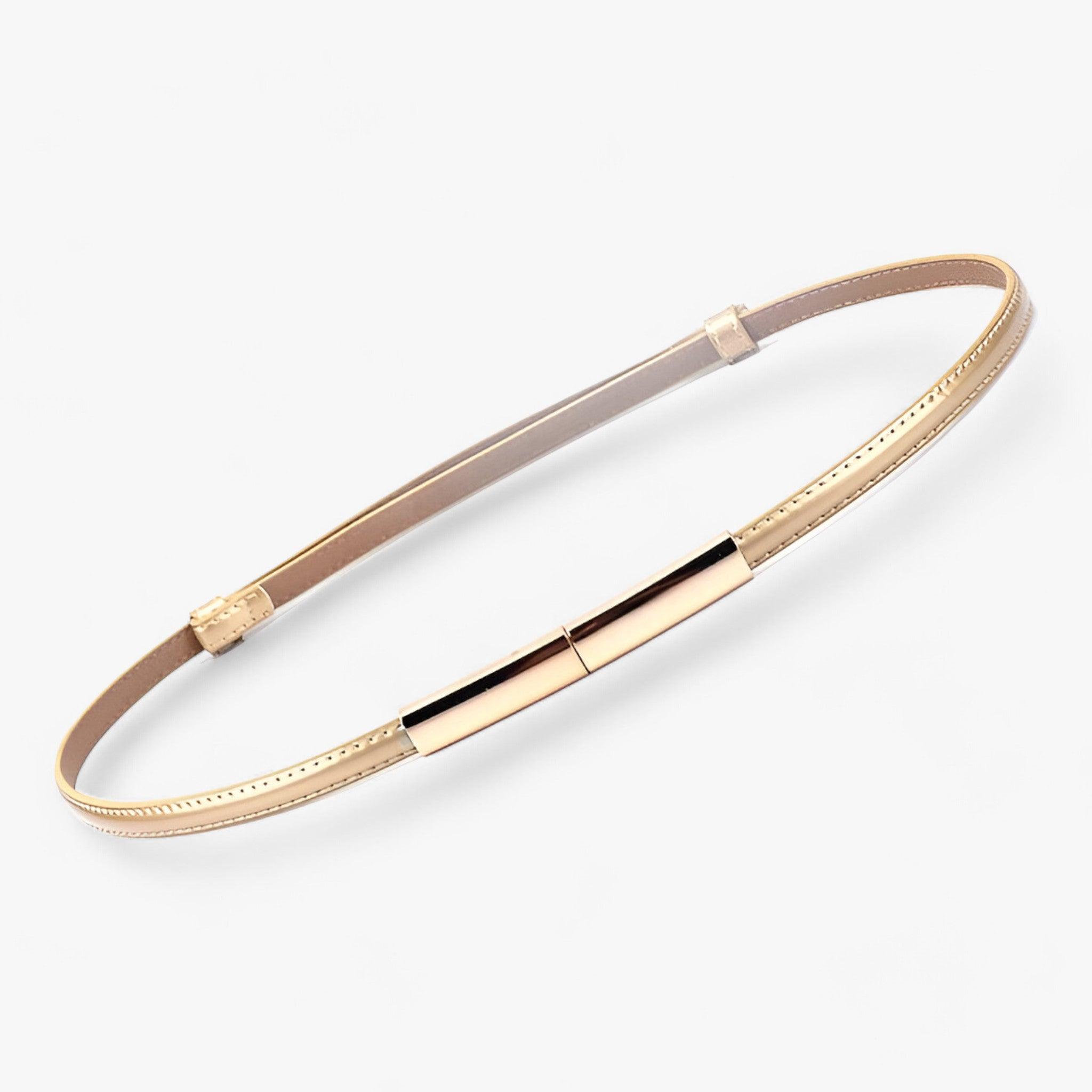 Eleganter Ledergürtel für Herren und Damen 1