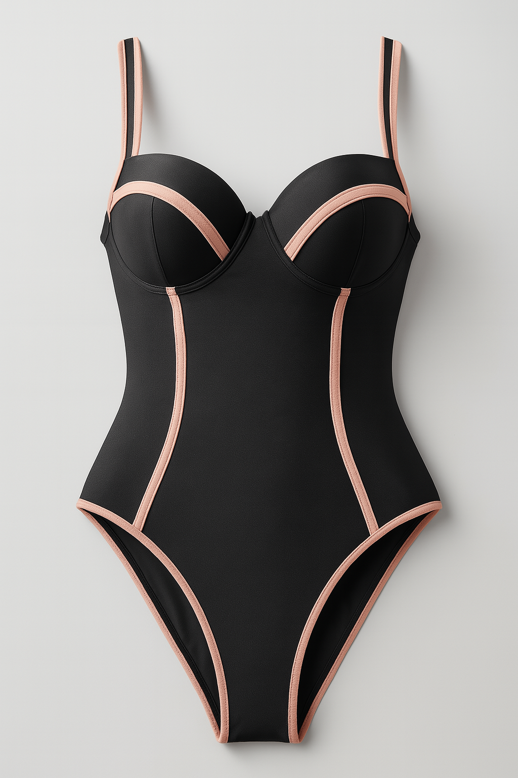 Eleganter Slim Fit Badeanzug Damen 1