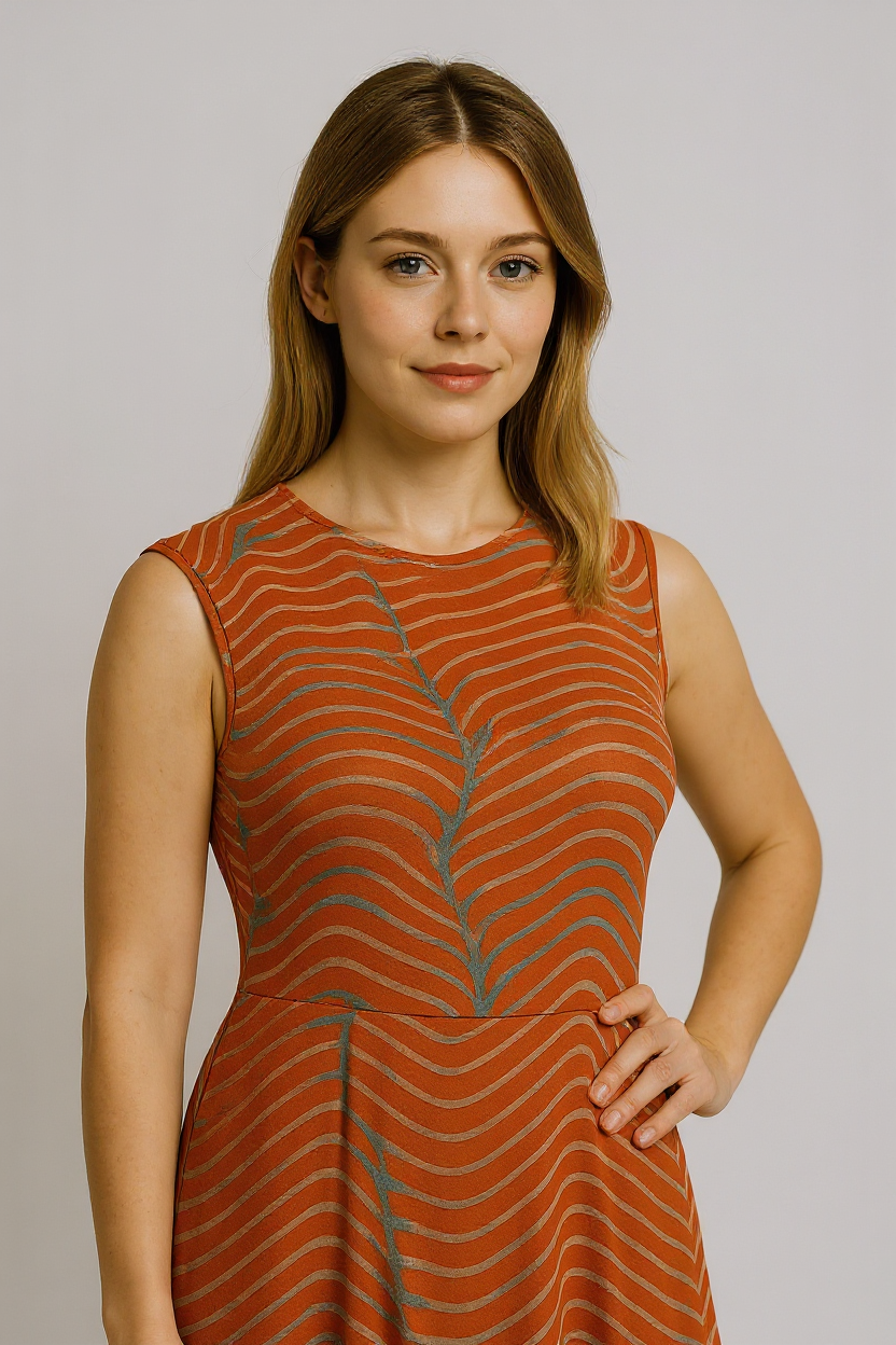 Elegantes Damen Outfit mit Langer Gonna 2