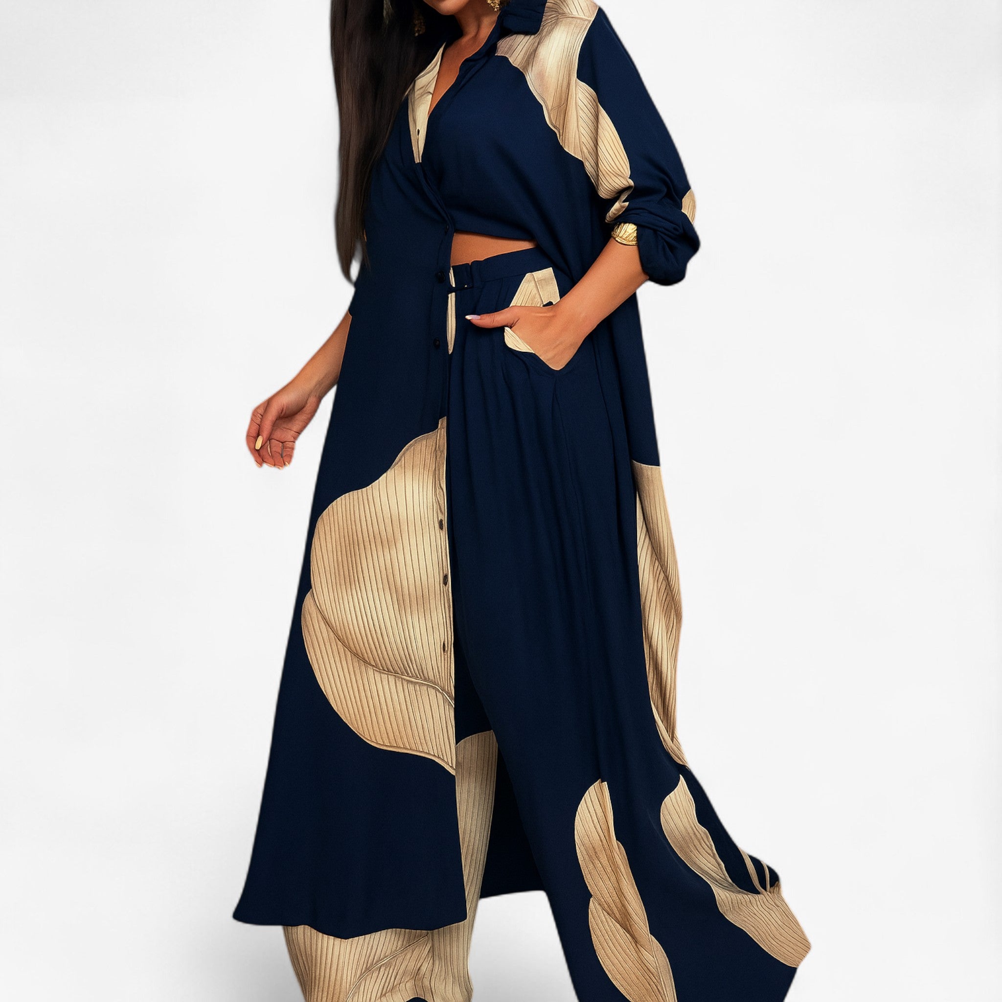 Amelia | Elegantes Damen Set mit Bluse und Hose