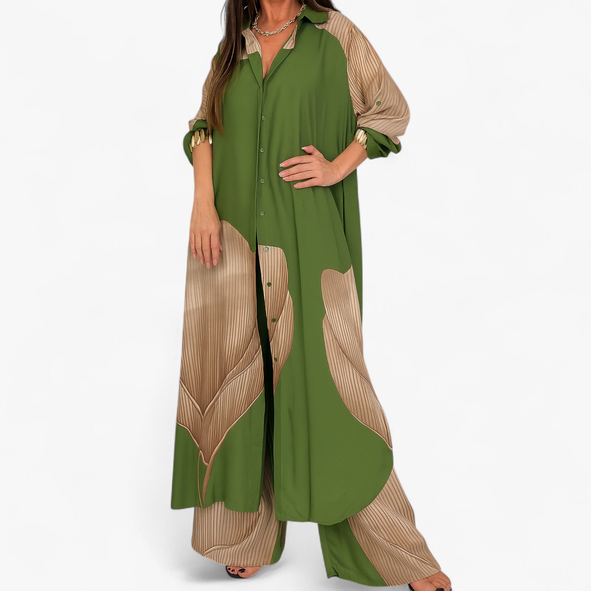 Amelia | Elegantes Damen Set mit Bluse und Hose