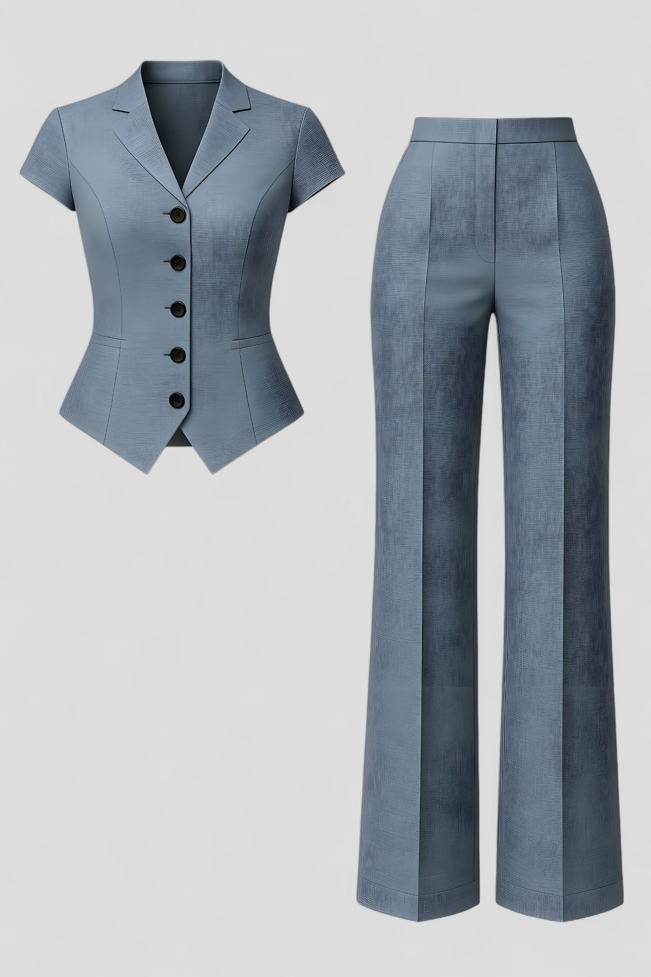 Elegantes Damen Set mit Top und Hose 0