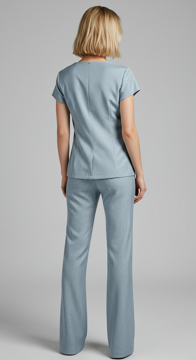 Elegantes Damen Set mit Top und Hose 2